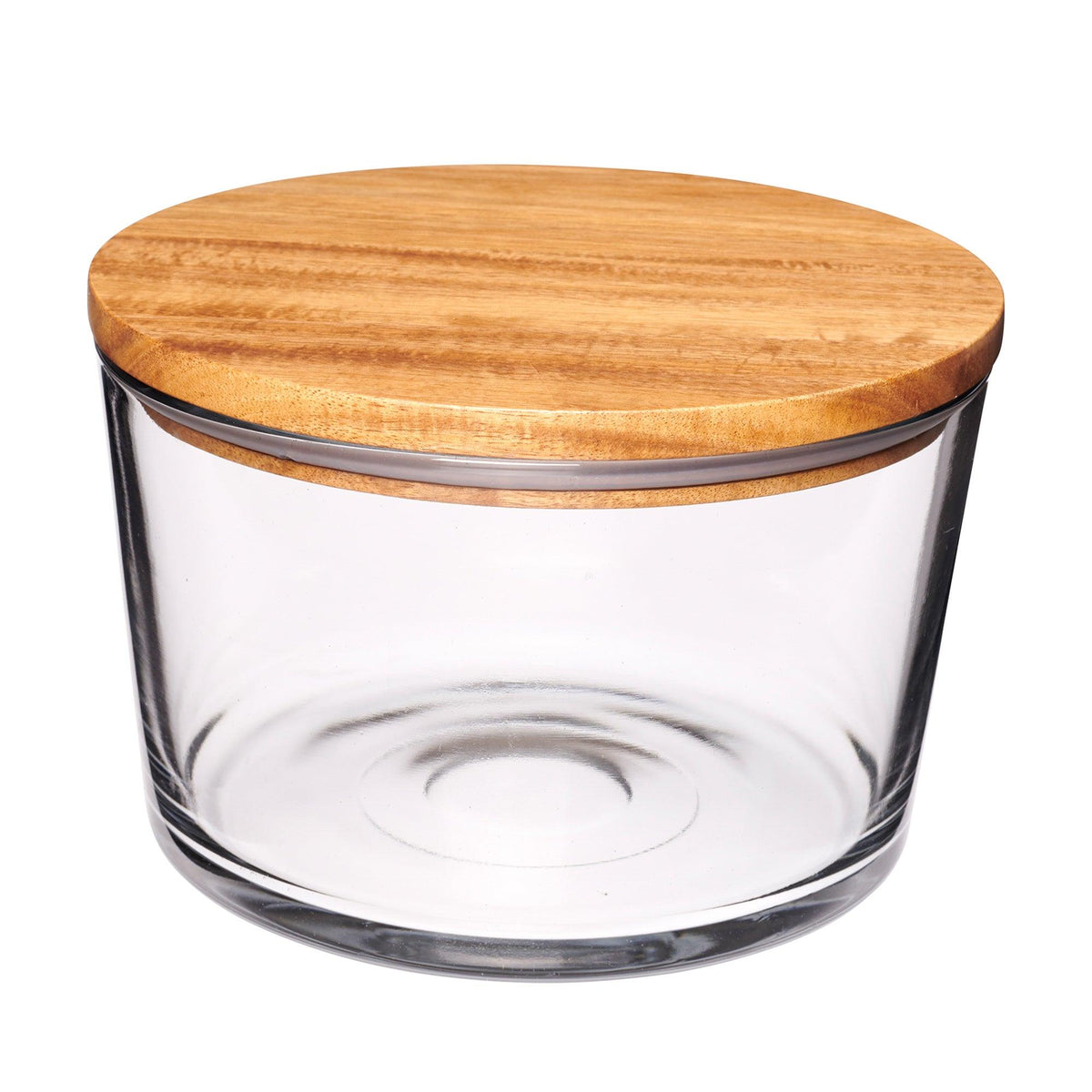 Anchor Hocking 104oz Glass Party/Trifle Bowl w/ Acacia Lid