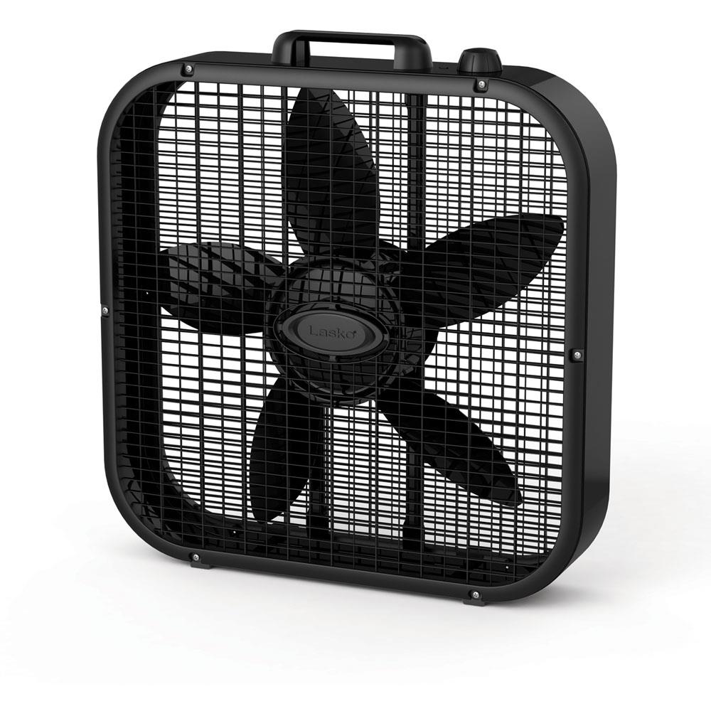 Lasko Decor Colors 20 In. Box Fan - Black