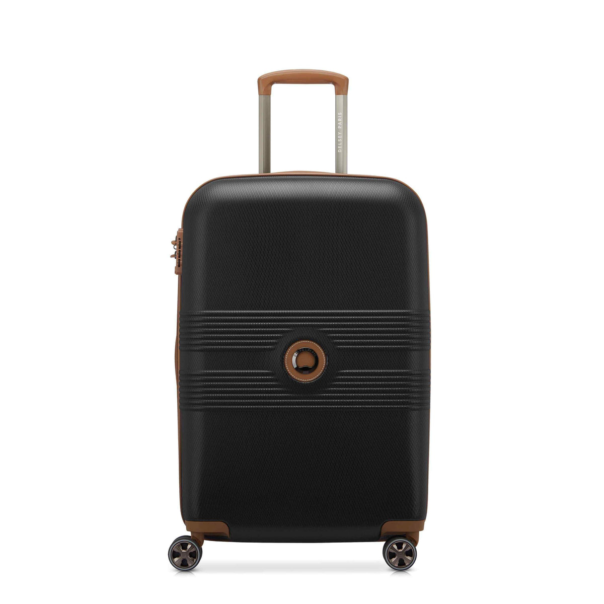 Delsey Luggage Flanerie SE 24" Spinner - Black Brown