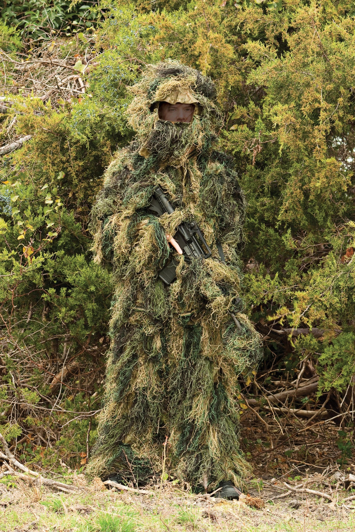 Red Rock Outdoor Gear 5-Piece Woodland Ghillie Suit - Adult Med/Lg