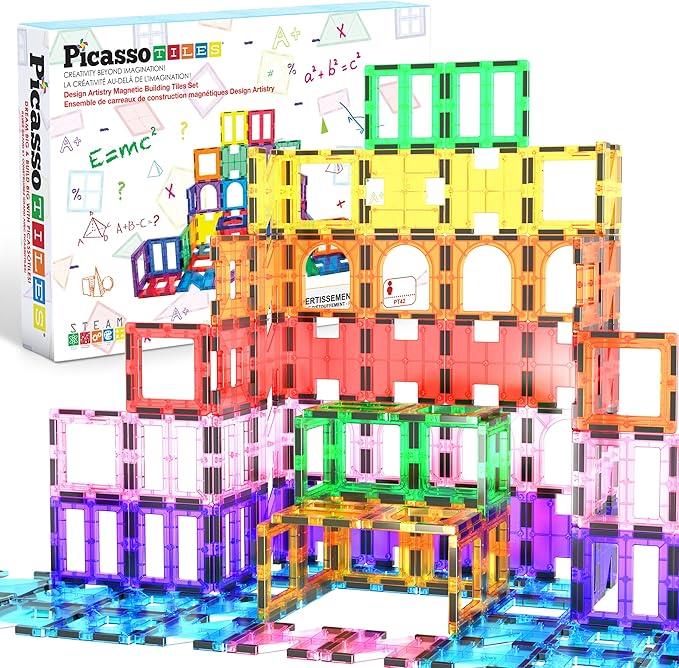 Picasso Tiles 42 Piece Set Magnet Building Tiles