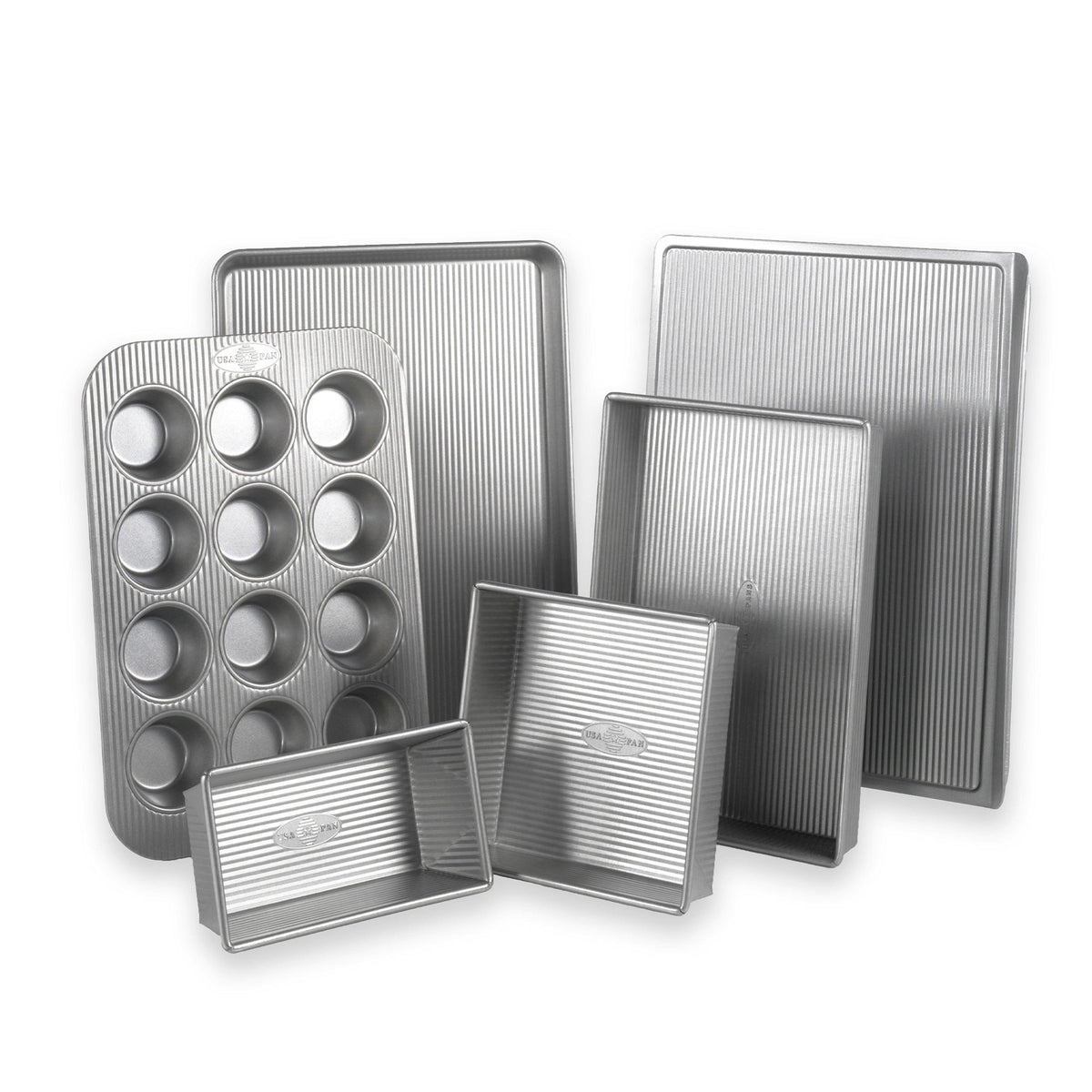 USA Pan 6pc Nonstick Aluminized Steel Bakeware Set