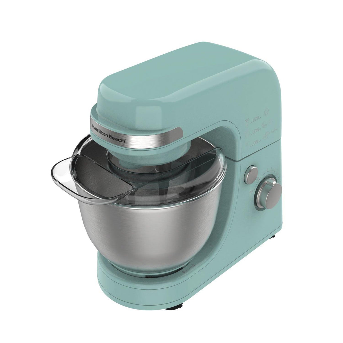 Hamilton Beach 7 Speed 4qt Planetary Stand Mixer Aqua Blue