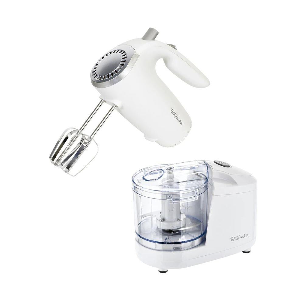 Betty Crocker Combo Set Hand Mixer and Chopper Size 2 Pieces