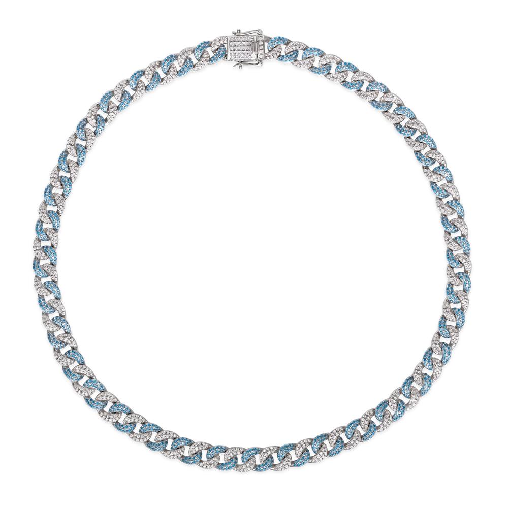 Anna Zuckerman Sweet Havana 8mm Cuban Necklace