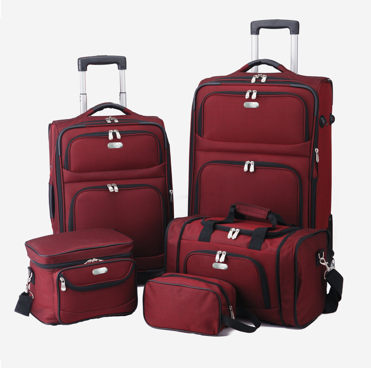 PremiumBag Bob Mackie Hollywood Collection Expandable 5-Piece Set