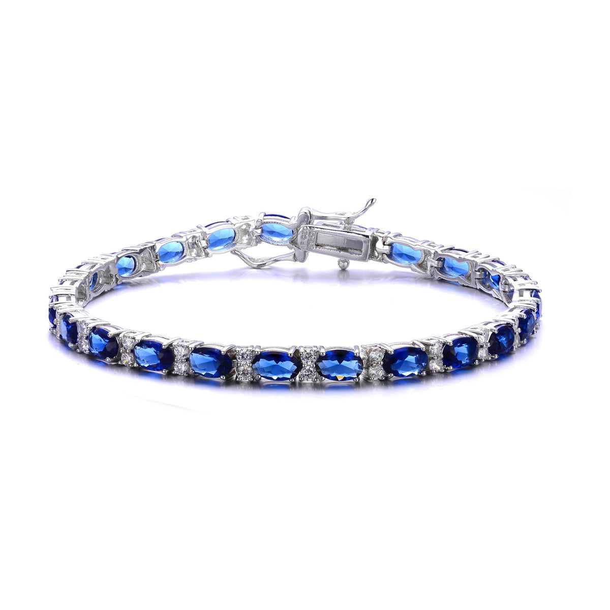 GENEVIVE CZ Tennis Bracelet Size 7"