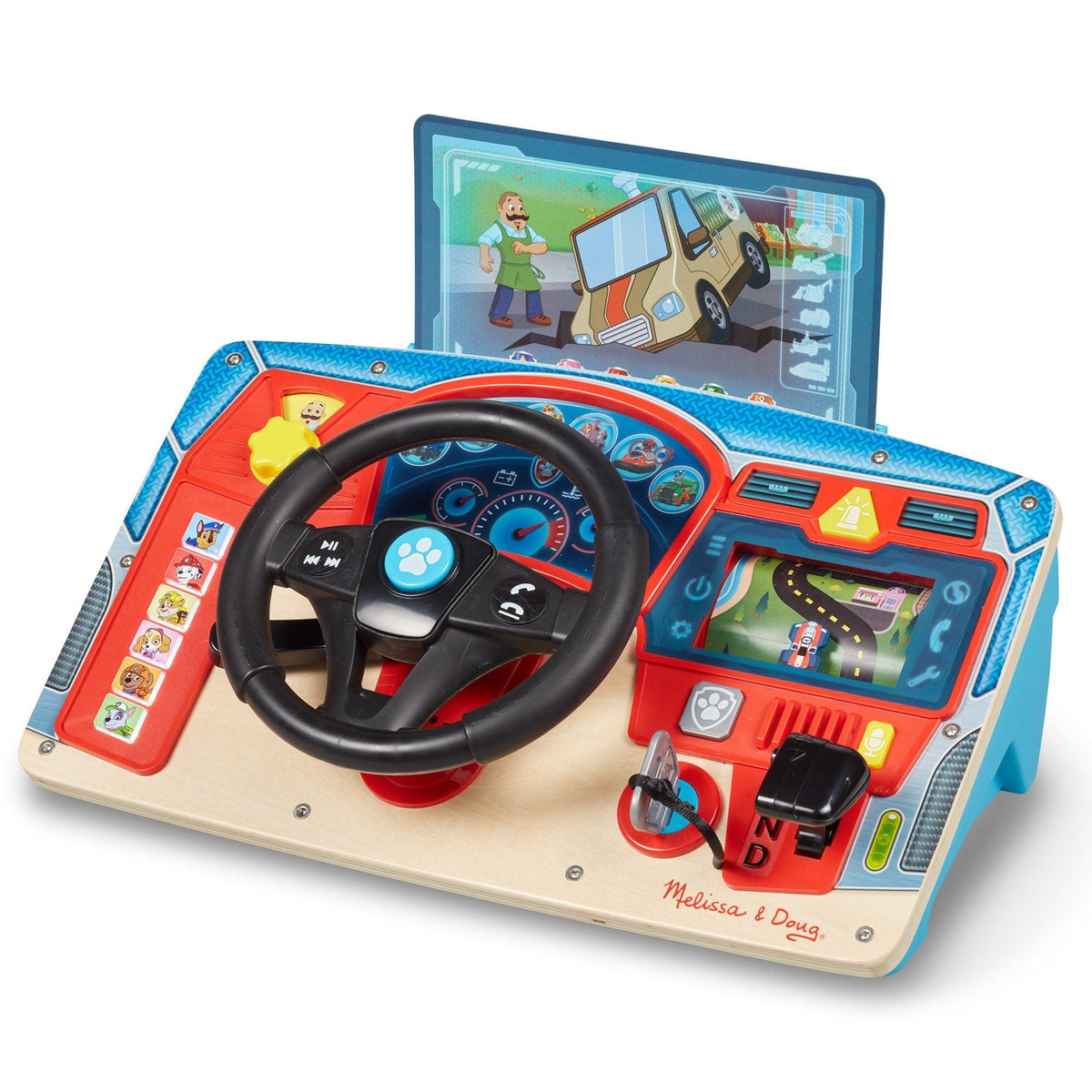 Melissa & Doug Paw Patrol Rescue Mission Interactive Dashboard Ages 3+ Years