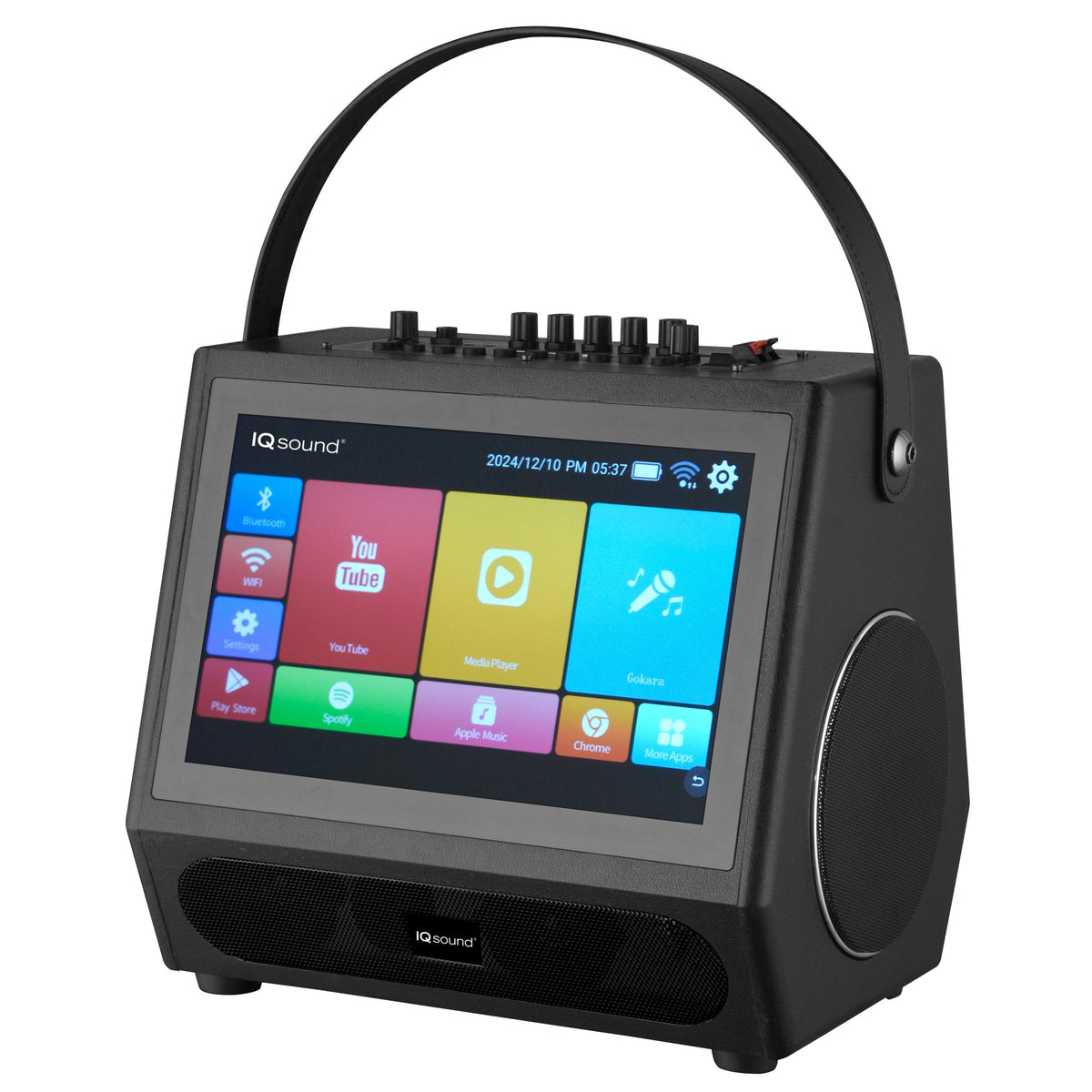 IQ Sound 12.1" Touchscreen Karaoke System w/ 2 x 5" Speaker