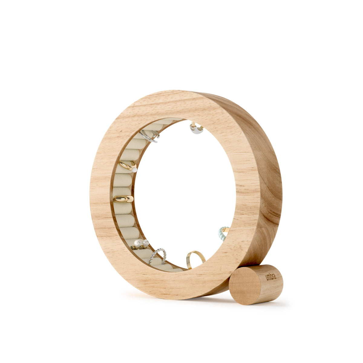 Umbra Ferris Jewelry Organizer Walnut