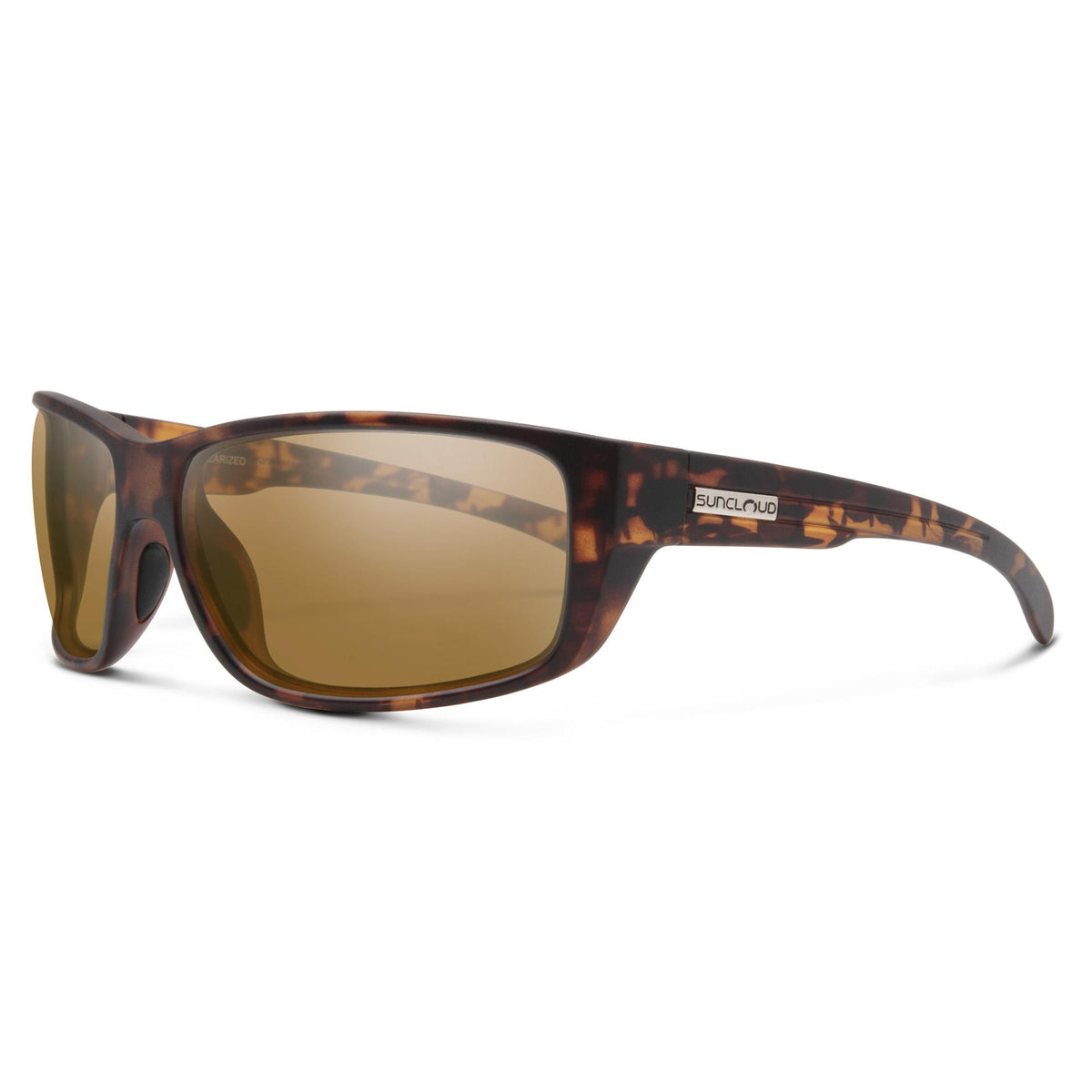 Smith Optics Suncloud - Milestone Sunglasses - (Frame) Matte Tortoise; (Lens) Brown