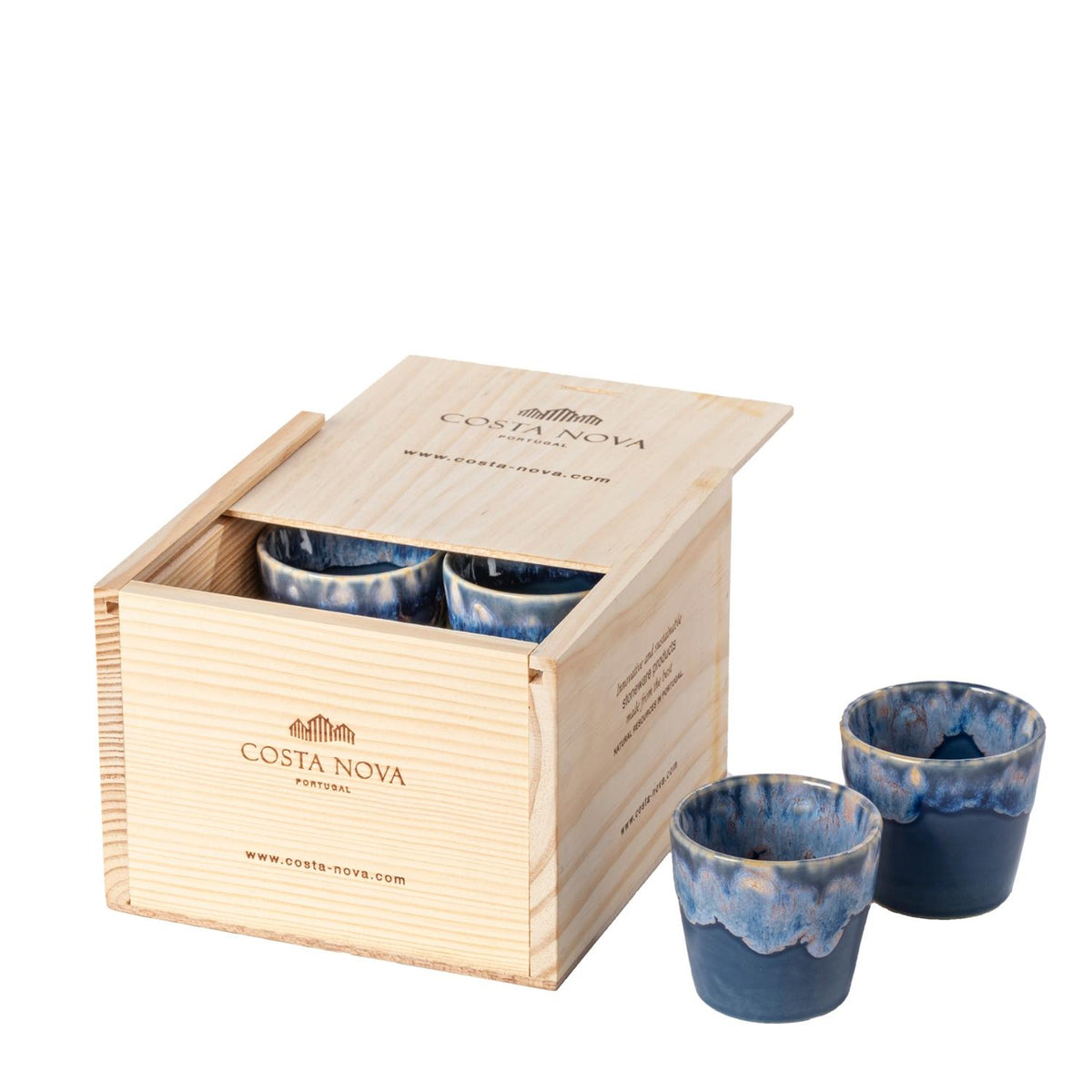 Costa Nova Grespresso Gift Box 8 Espresso Cups