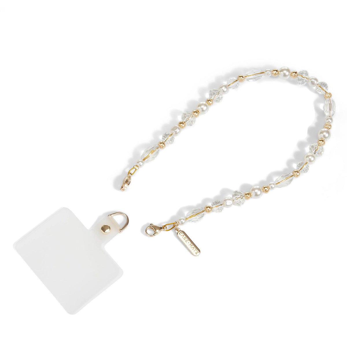 Case-Mate Anchor Card Phone Charm Beaded Moon Crystal
