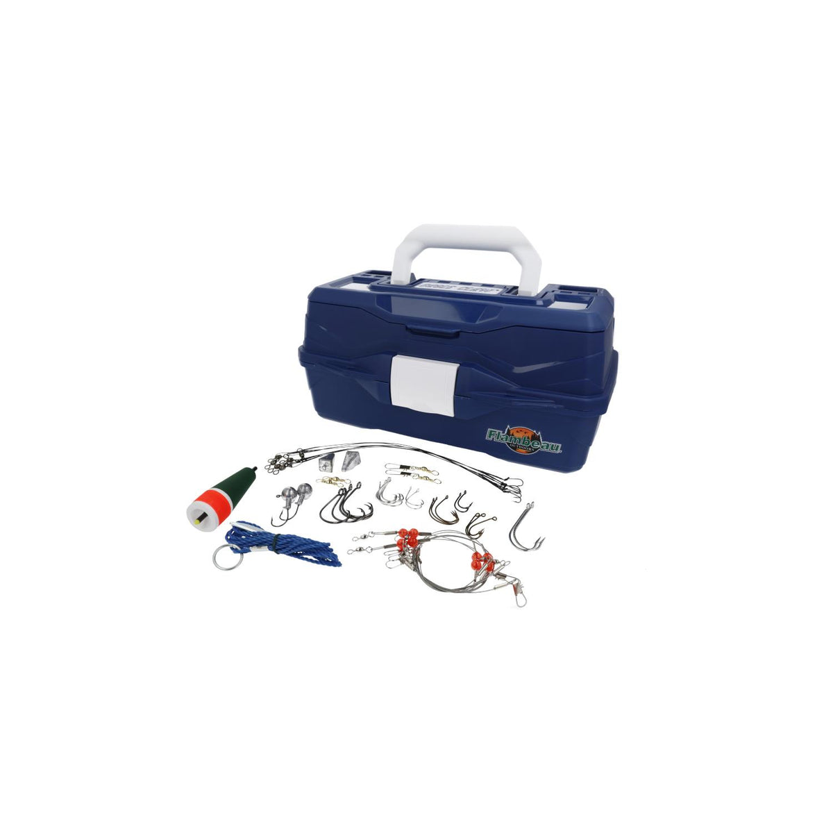 Eagle Claw 39 Piece Salt Water Go Fish Tackle Box Kit