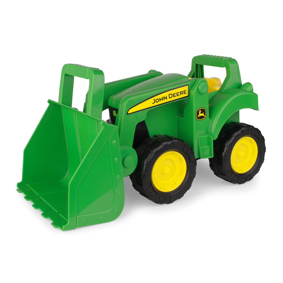 Tomy John Deere 15" Big Scoop Tractor Toy with Loader