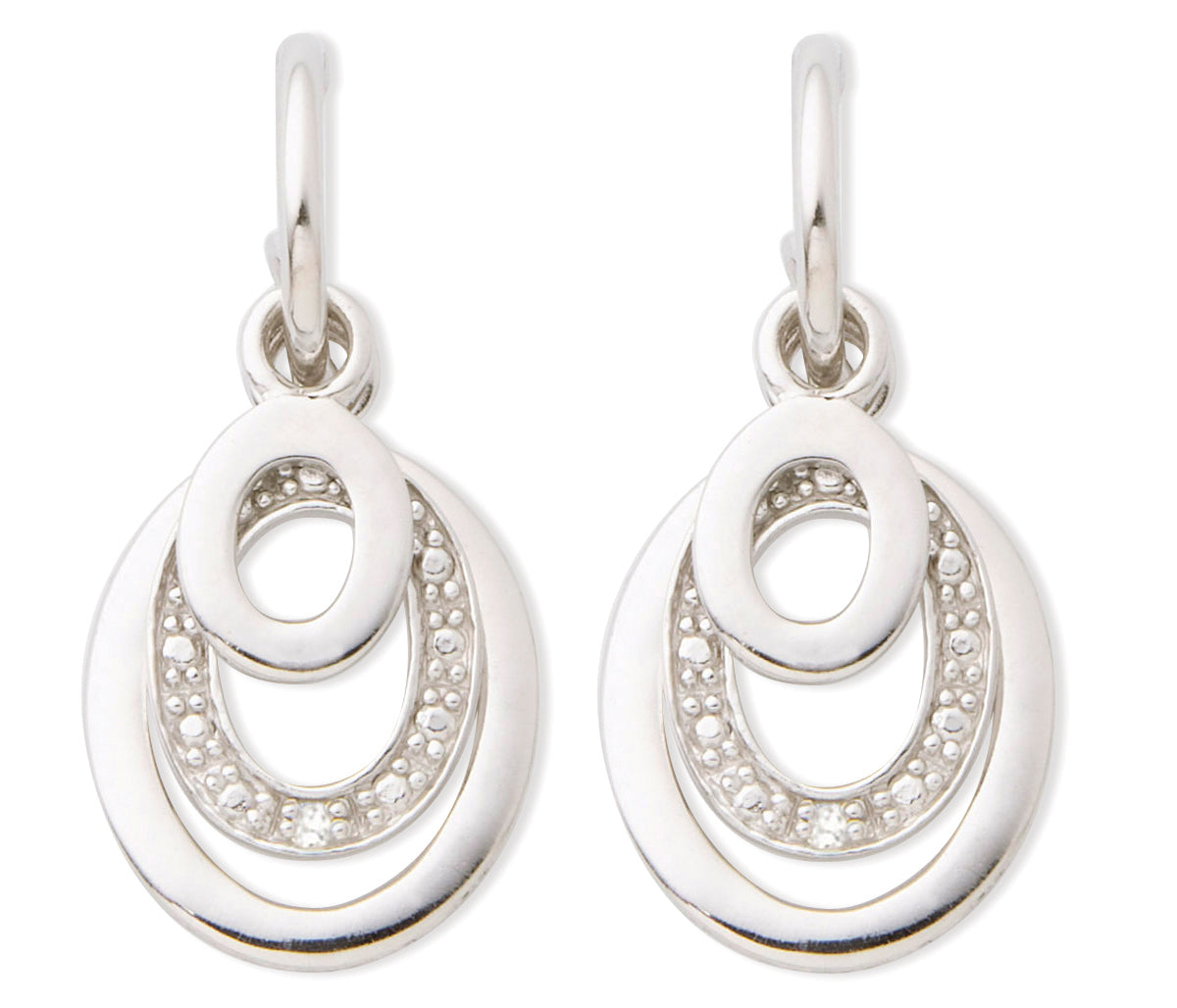 Jilco Diamond Dangle Earrings