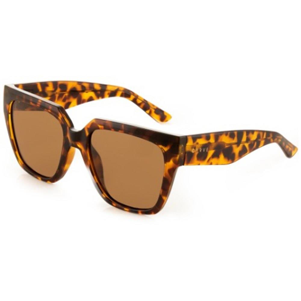 Carve Womens Brooklyn Sunglasses Gloss Tort/Brown Polarized
