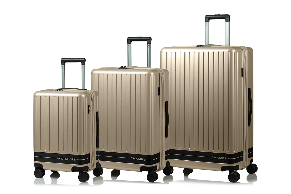 Champs Luggage Fresh II Hardside Luggage Set Size 3 Pieces