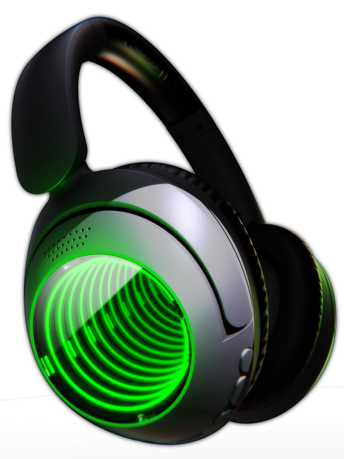 COBY Wireless Headphones Infinity Mirror
