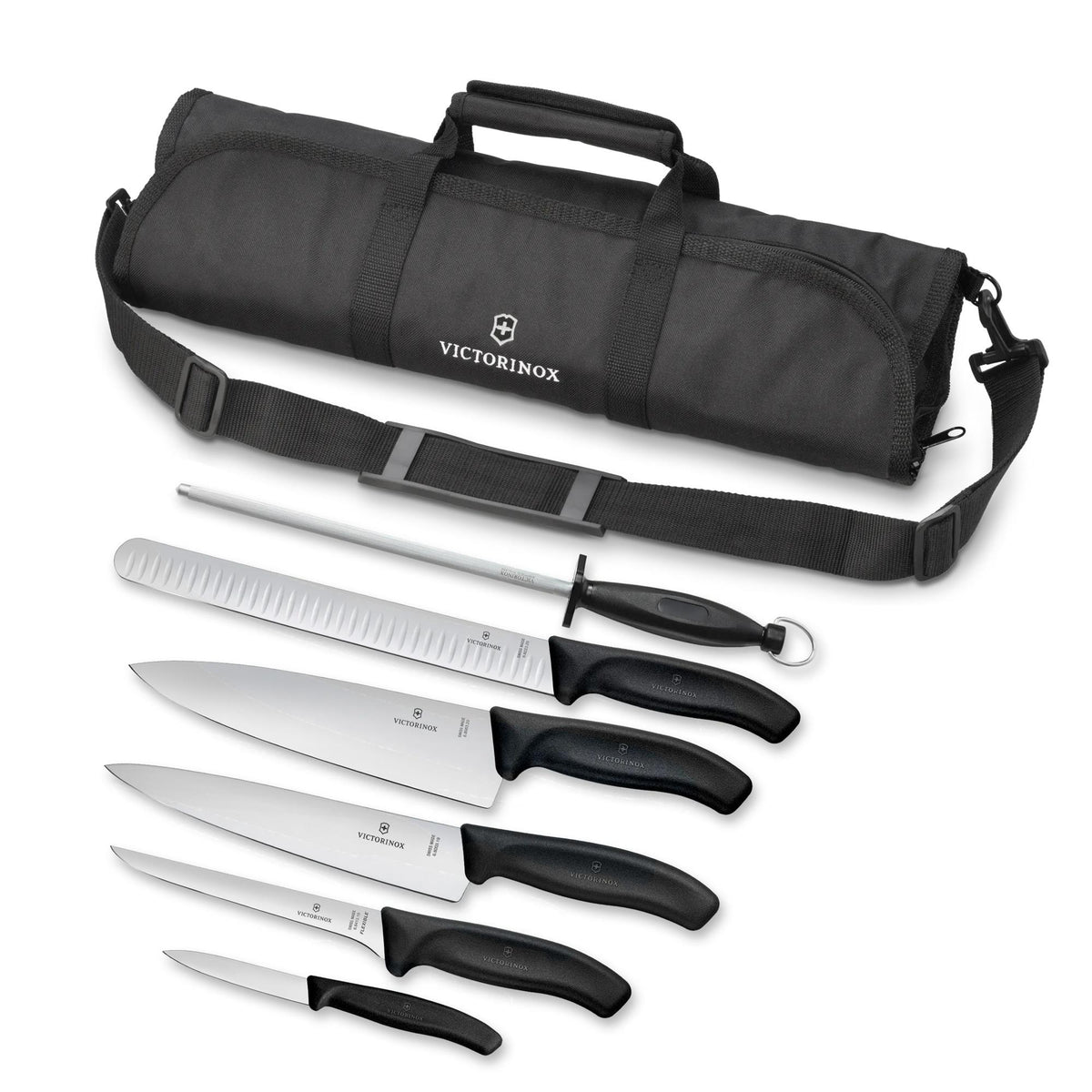 Victorinox Swiss Army Swiss Classic BBQ Set 7 Pc Black Swiss Classic Black