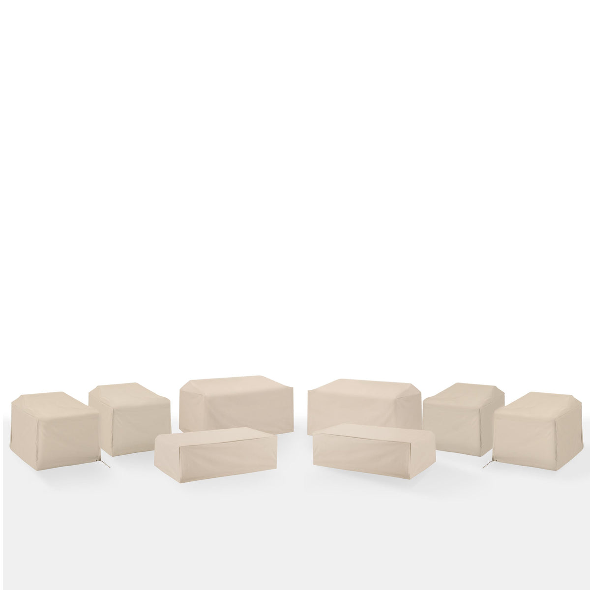 Crosley Outdoor 8Pc Outdoor Furniture Cover Set