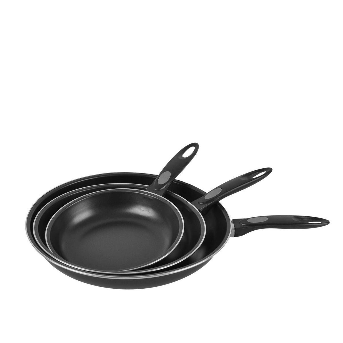 Bella Home 3 Piece Fry Pan Set