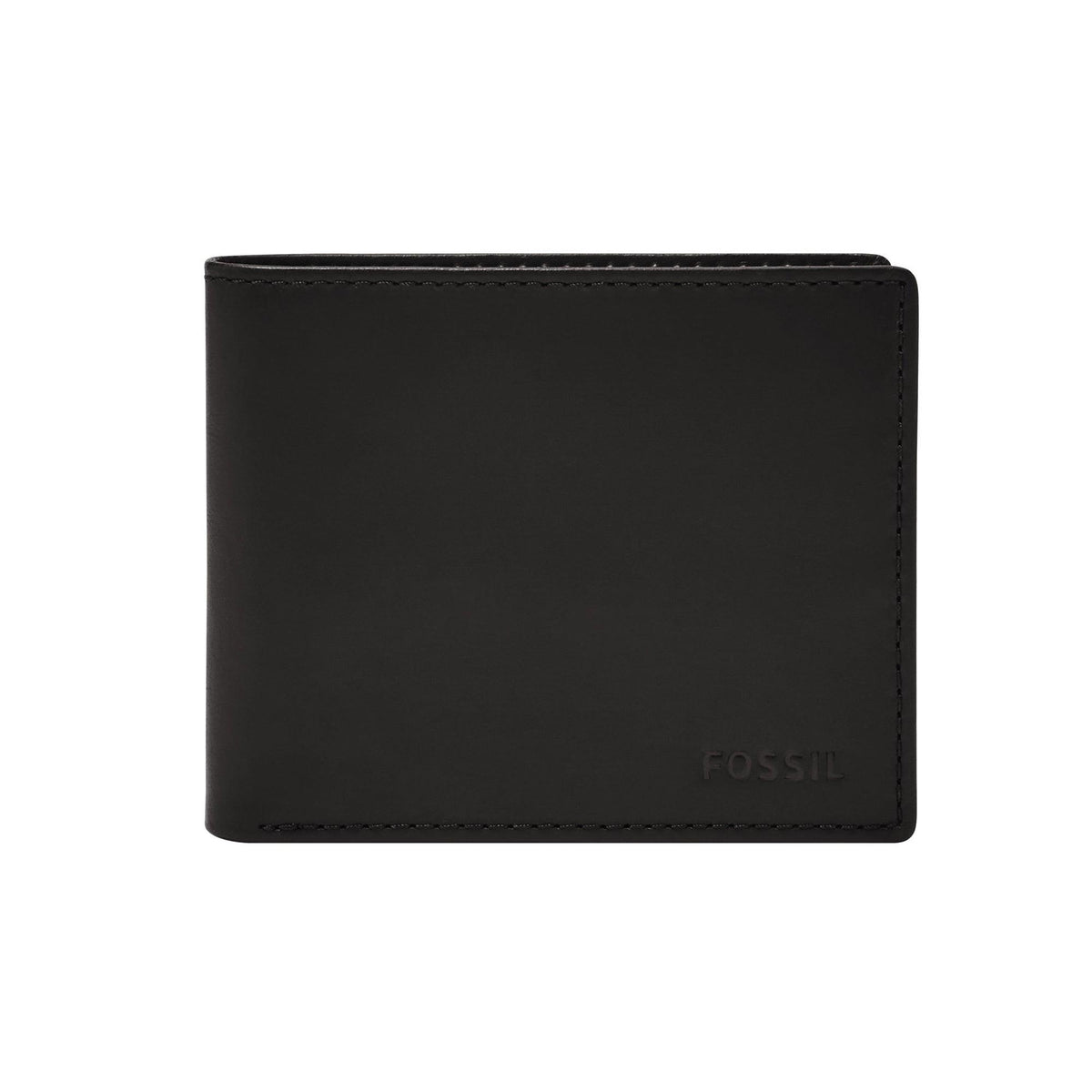 Fossil Derrick Flip ID Bifold Wallet Black