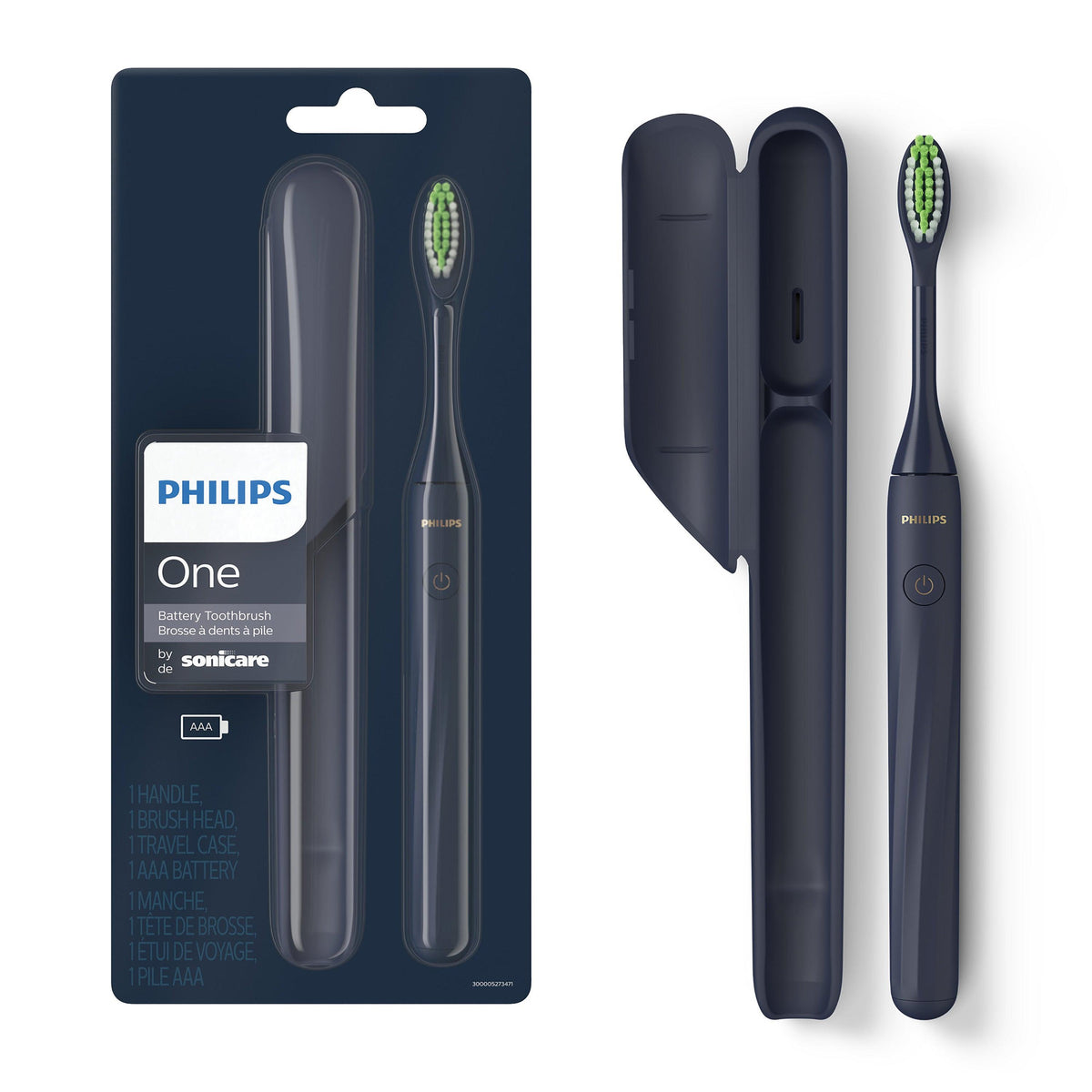 Philips One Battery Toothbrush Midnight Blue