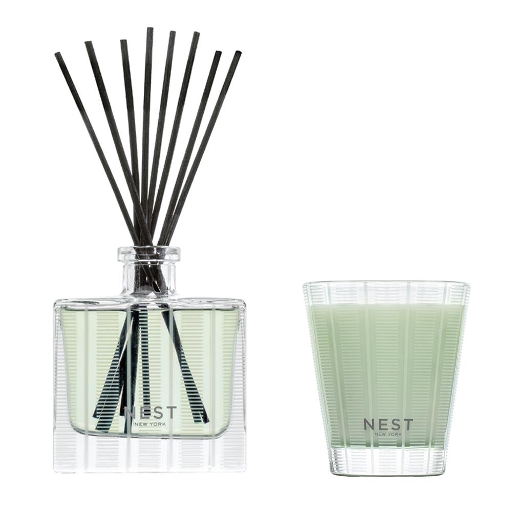 NEST Fragrances Cucumber & White Sage Candle & Reed Diffuser Set