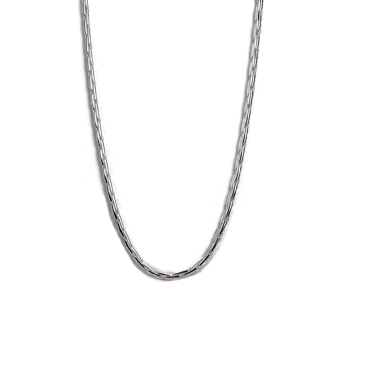 Completely Bella Silver Plated Anchor Chain Necklace