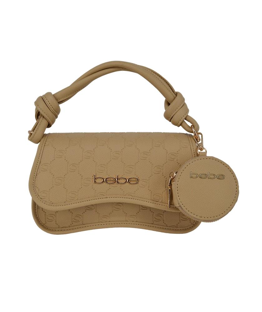 Bebe Romina Sm Embossed Crossbody W/Cp
