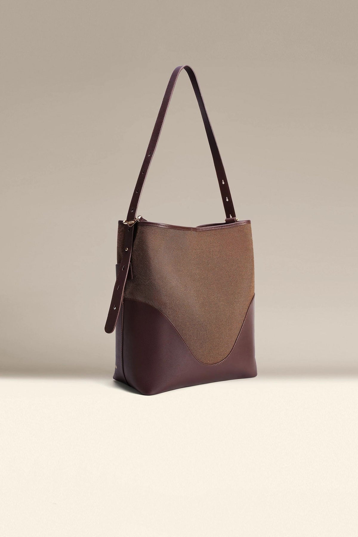 OLEADA Handbags Marina Soft Bucket Mixed Marble