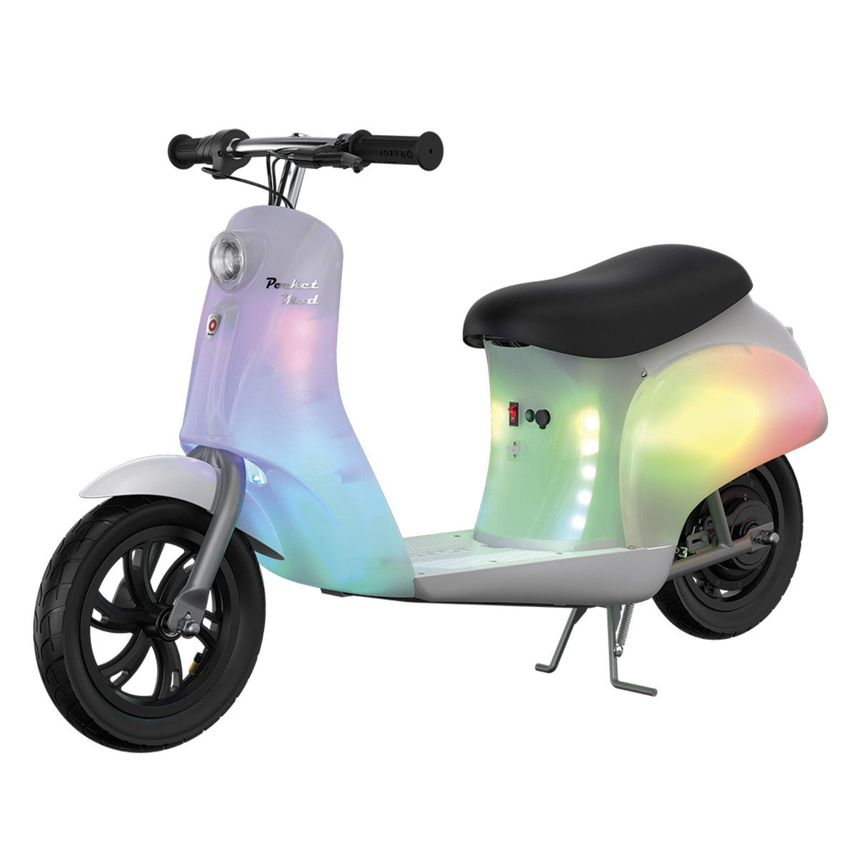 Razor USA Pocket Mod Lightshow - White (RB)