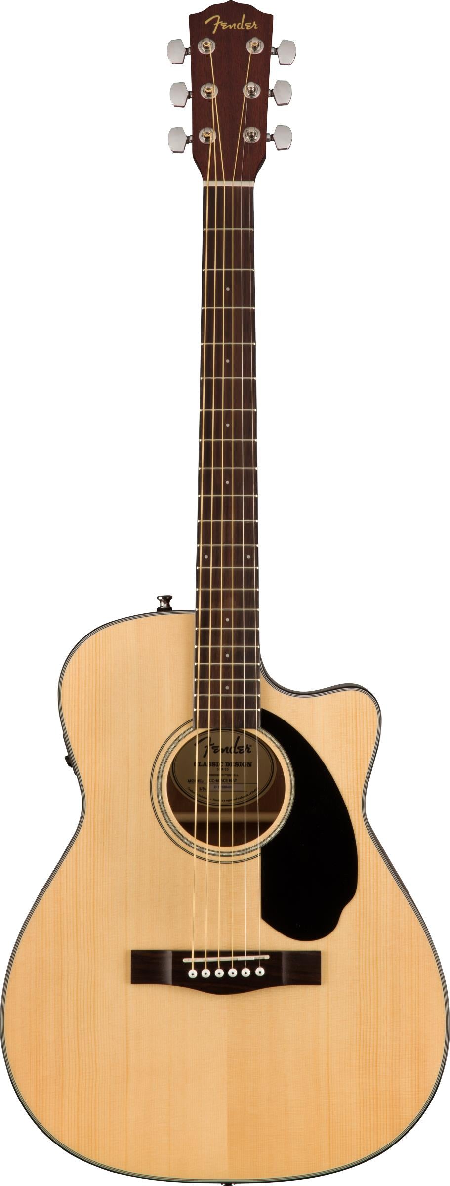 Fender CC-60SCE Concert Acoustic Electric Guitar