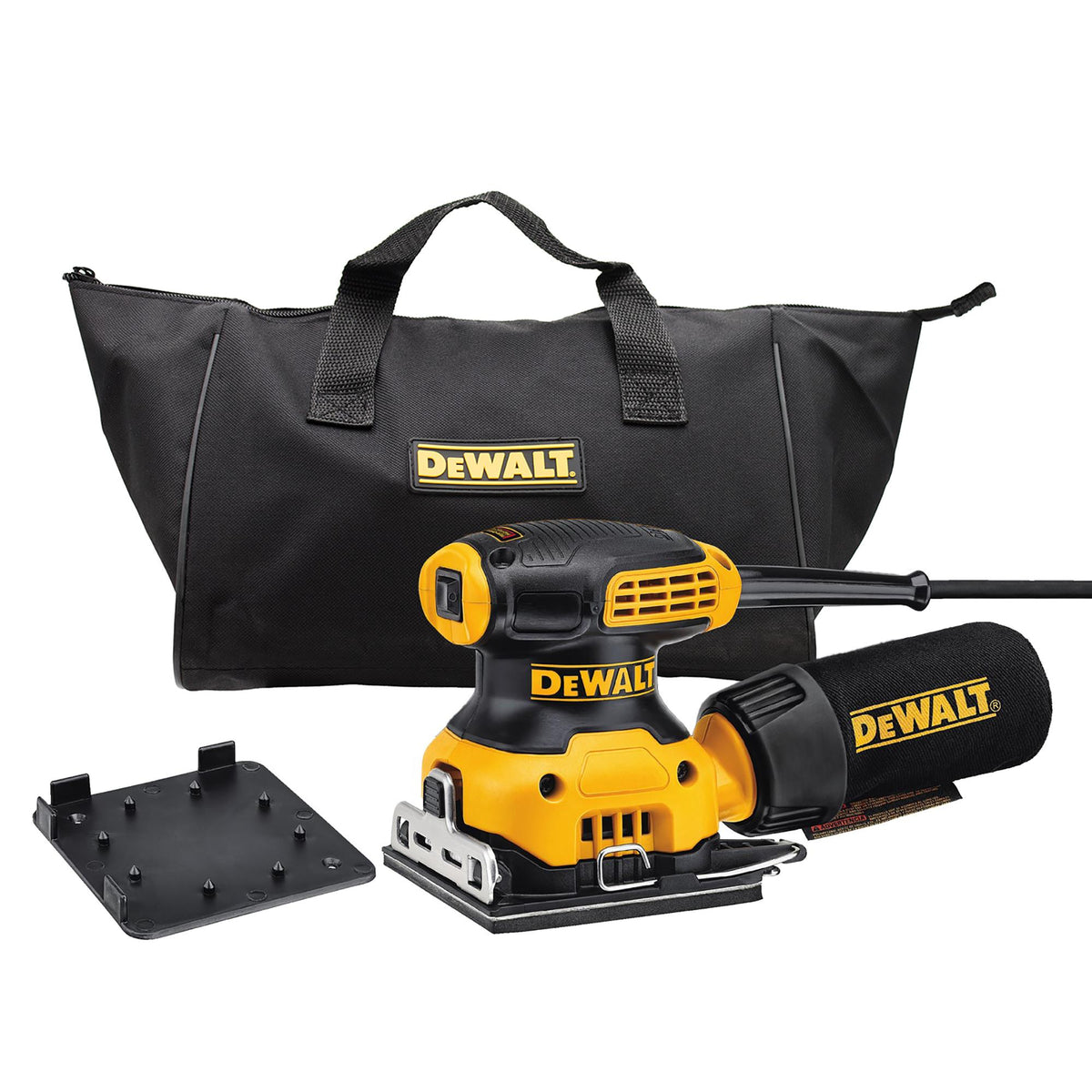DeWalt 1/4" Sheet Palm Grip Sander Kit