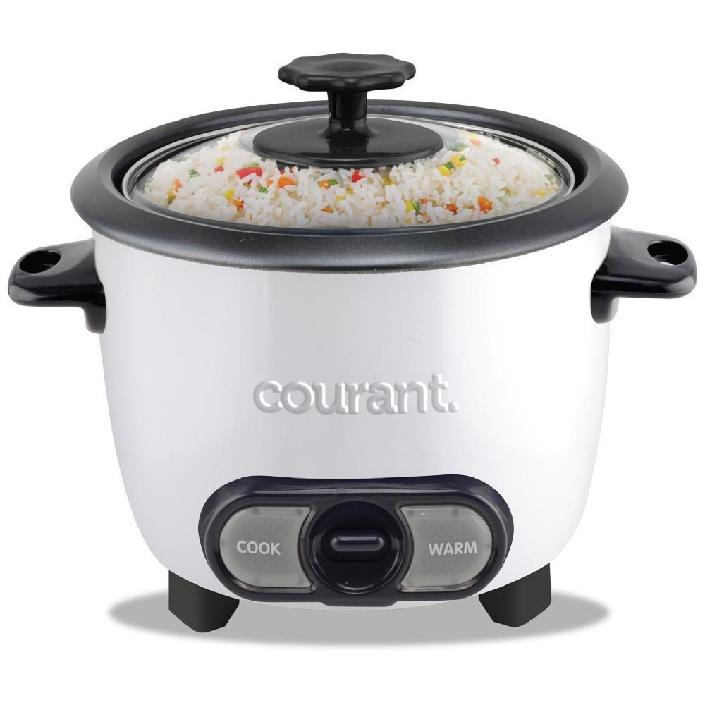 Courant 8C Rice Cooker - White