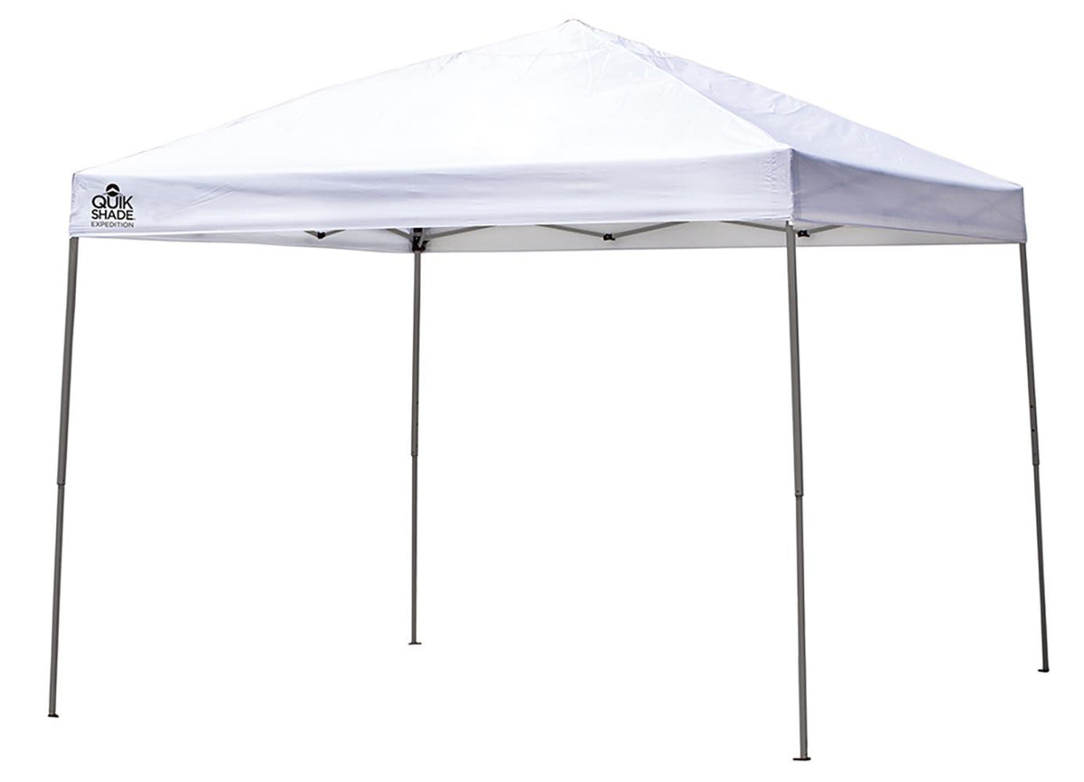 Quik Shade Expedition Straight Leg Pop-Up Canopy Tent Size 10x10
