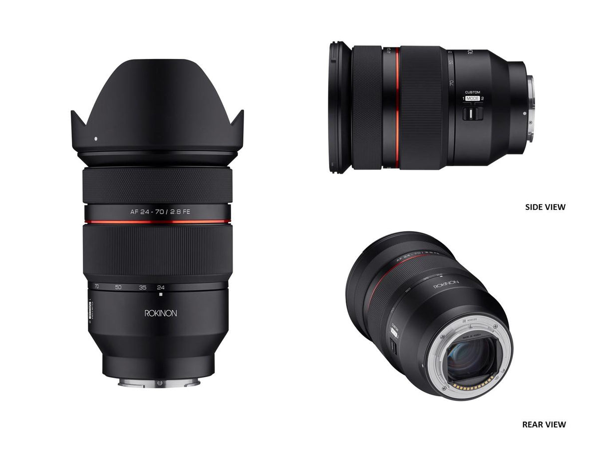 Rokinon 24-70mm f/2.8 AF Zoom Lens for Sony-E