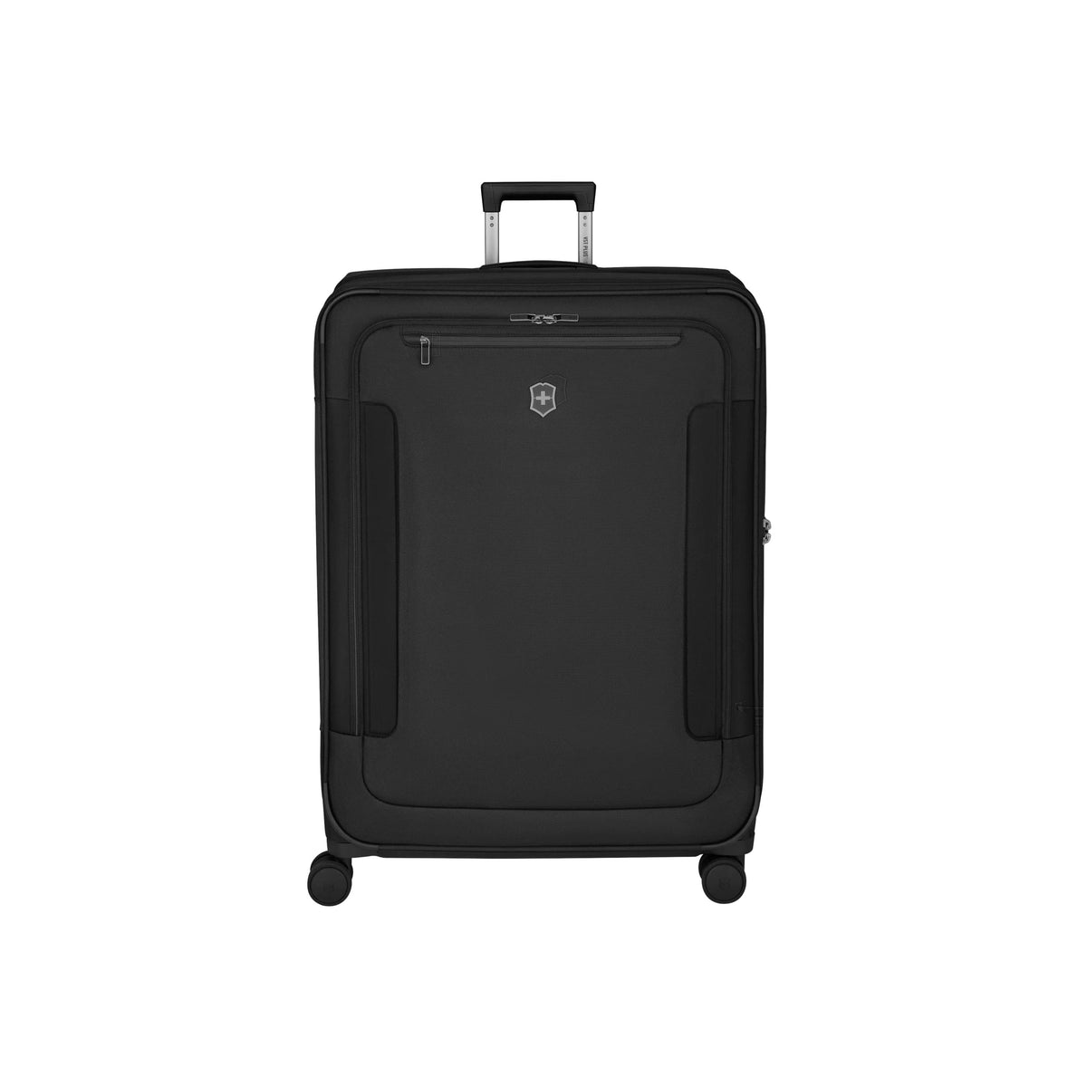 Victorinox Swiss Army Werks Traveler 7.0, Extra Large Case, 8-Wheel Softside Expandable Travel Case, Black