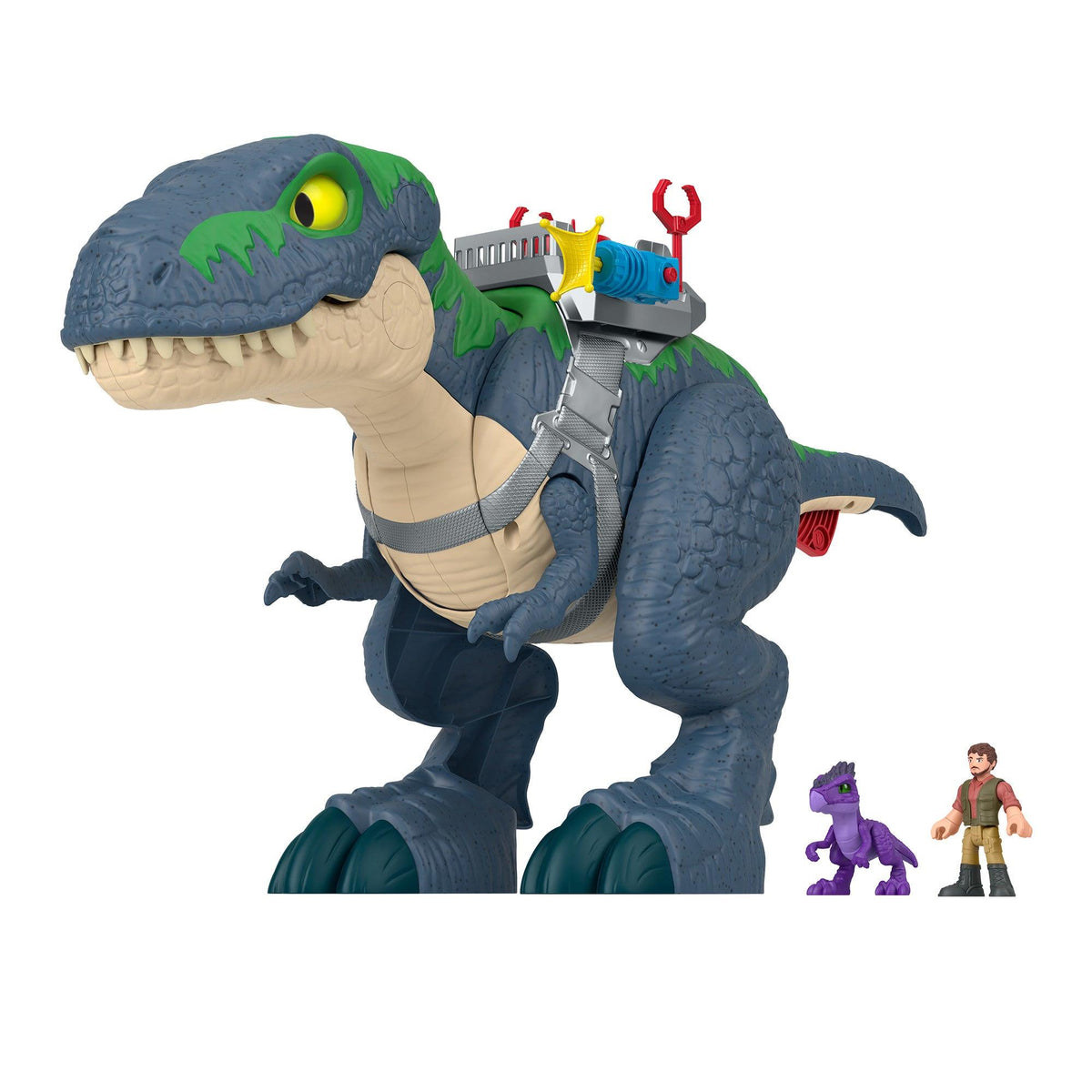 Fisher Price Jurassic World Ultimate Action Chomp T-Rex Dino Toy Ages 3+ Years