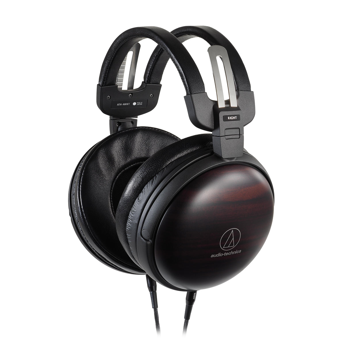 Audio-Technica Audiophile Closed-back Dynamic Wooden Headphones - Kokutan