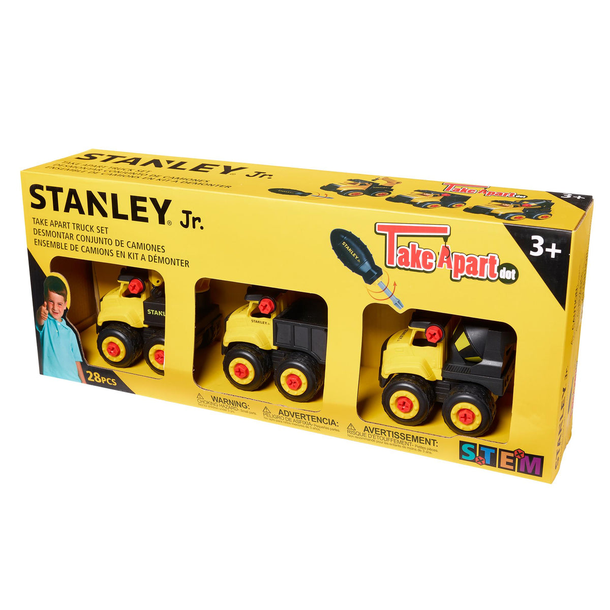 Red Toolbox Stanley Jr 3pc TAP DOT Set