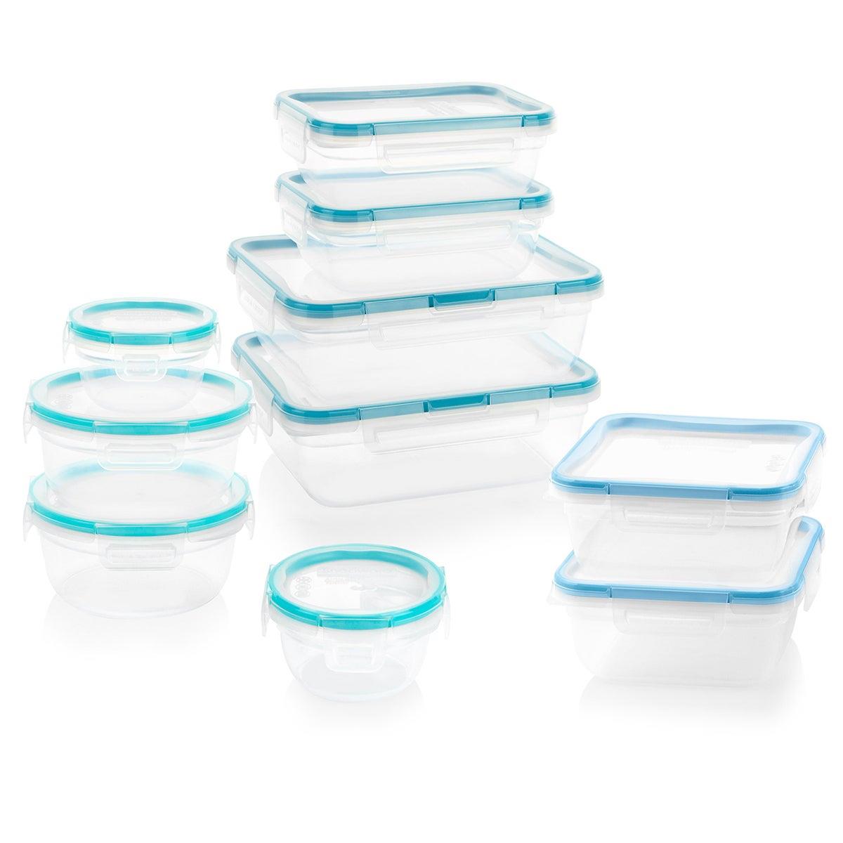 Snapware Total Solution 20pc Plastic Food Container Set