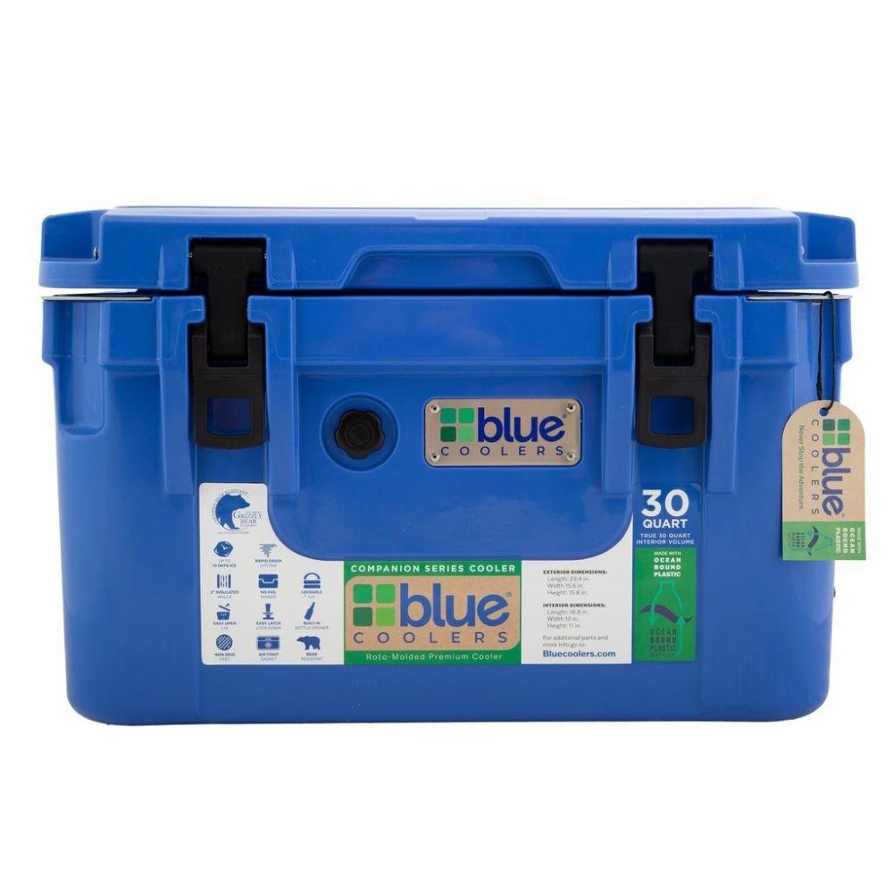 Blue Coolers 30Q Companion Ocean Bound Plastic Cooler Size 30Q