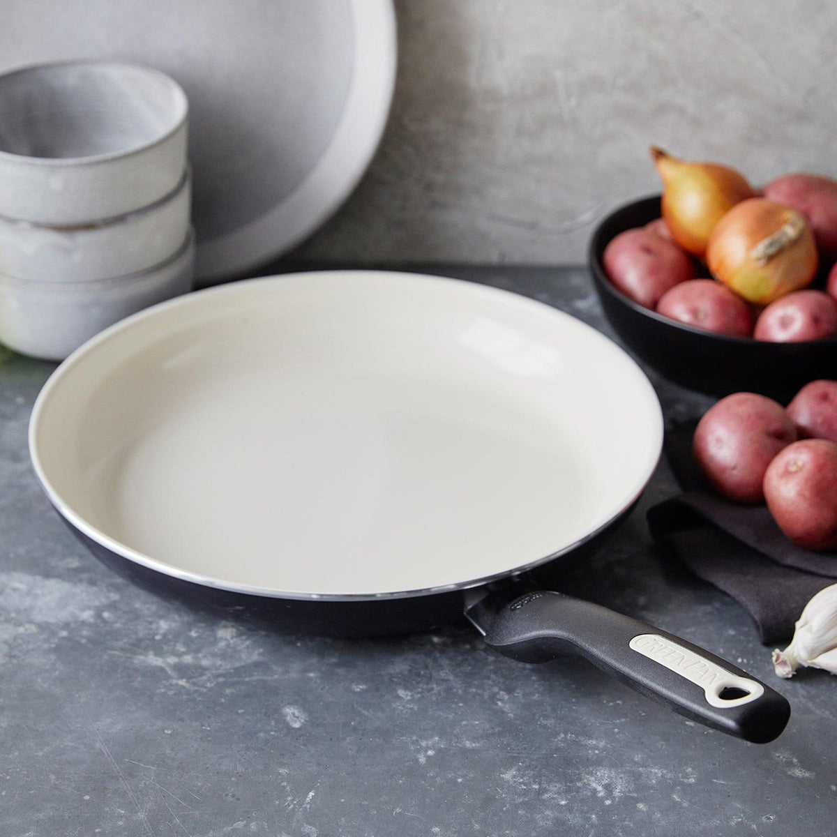 GreenPan Rio 10" Ceramic Nonstick Fry Pan Black