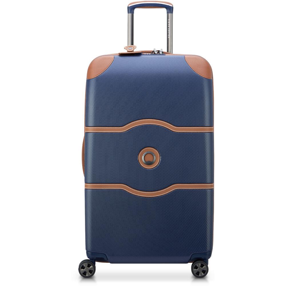 Delsey Chatelet Air 2.0 26" Luggage Trunk with Spinner Wheels in Navy Blue