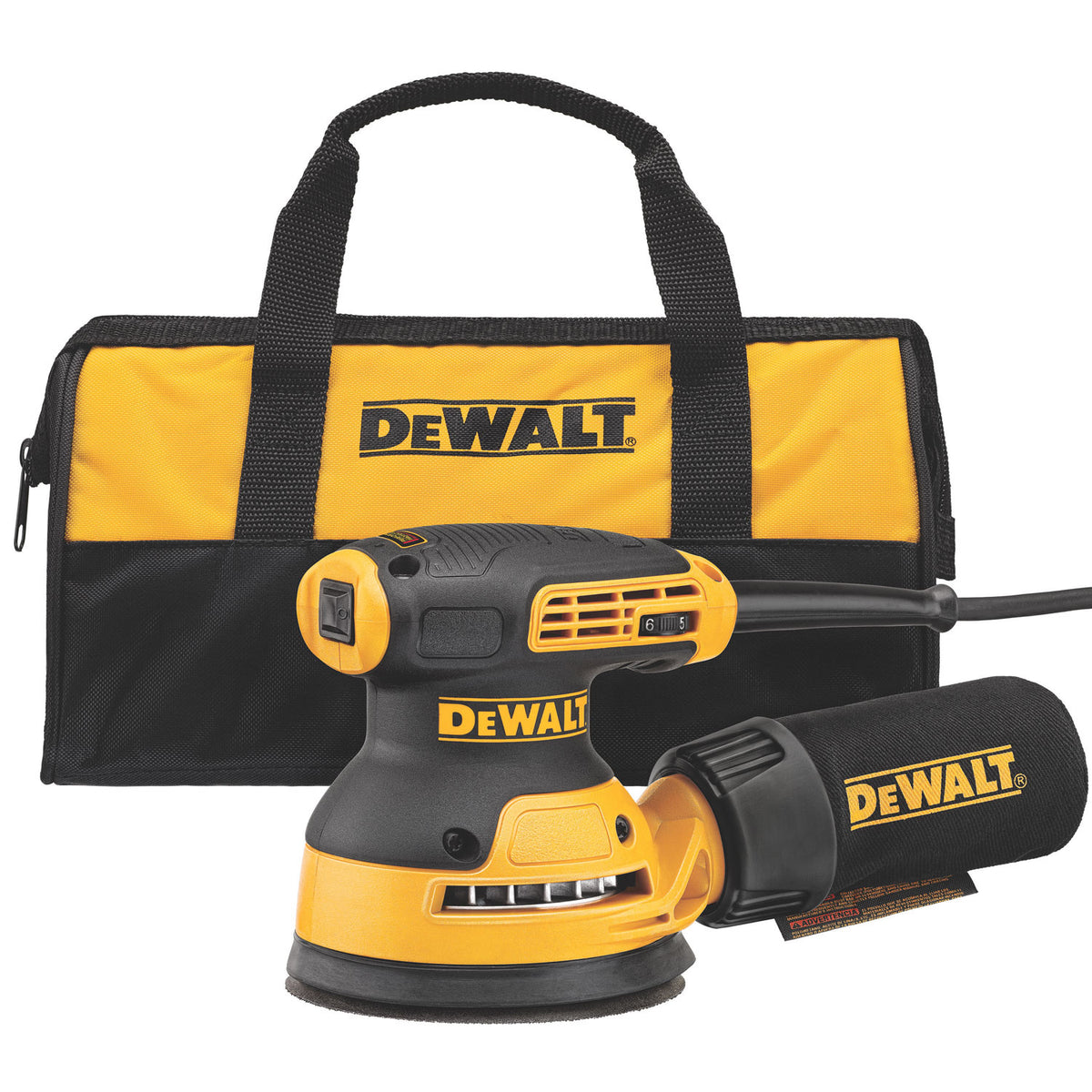 DeWalt 5" VS Random Orbit Sander Kit
