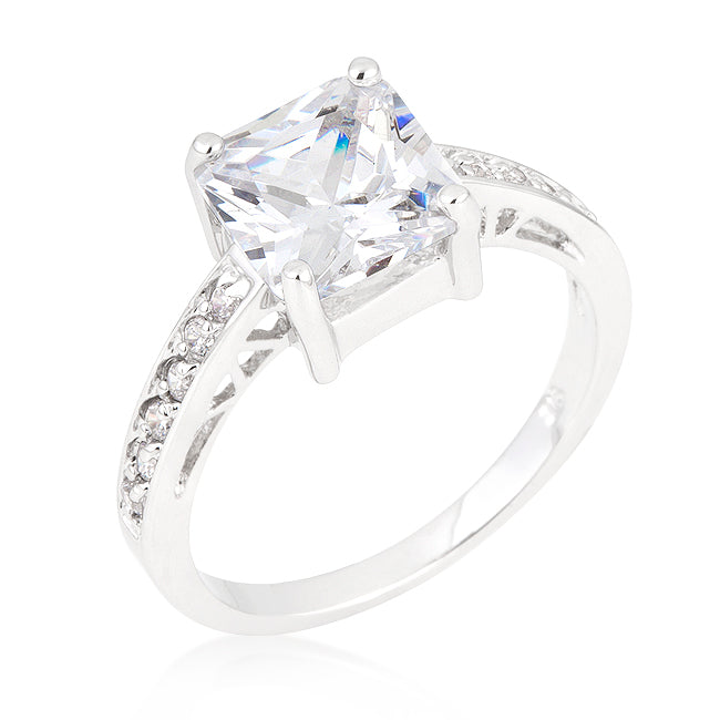 Completely Bella Classic Princess Cut Engagement Ring(8)