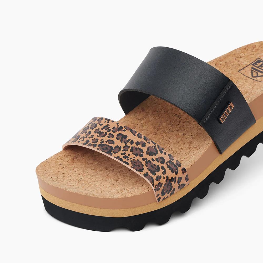 Reef Women's Cushion Hi Sandal-Leopard Duo-11