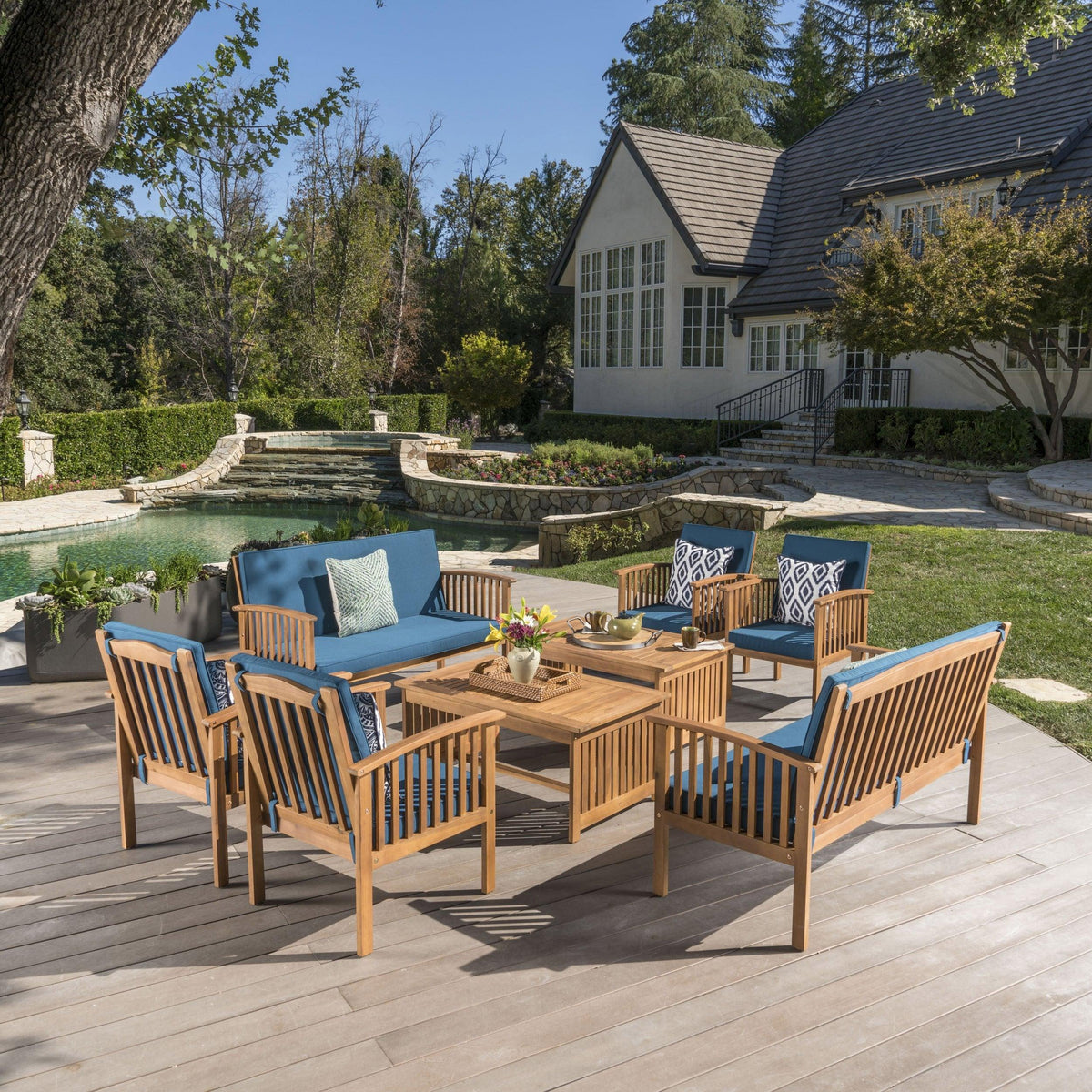 Stark Home Sparks 4Pc Outdoor Sofa Seating Set
